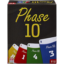 Mattel PHASE 10 jeu de société et de cartes, version allemande