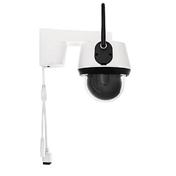 Abus PPIC42520 Vidéo-Surveillance Extérieur Bluetooth Wi-Fi Vision Nocturne Détection de Mouvement Blanc