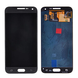 Wewoo Pour Samsung Galaxy E7 Noir pièce détachée LCD Affichage + Écran Tactile Digitizer Assemblée Remplacement