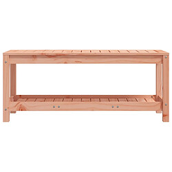 Acheter Maison Chic Banc de jardin | Banquette de jardin | Chaise Relax 108x35x45 cm bois massif Douglas -MN71835