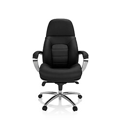 Siège de bureau / Fauteuil de direction BRENTON XXL Similicuir noir hjh OFFICE