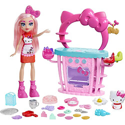 Avis Mattel Coffret Cuisine So-Delish Poupée et Figurine Hello Kitty avec Accessoires Multicolore