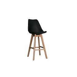 Tabouret DKD Home Decor 57,5 x 50,5 x 109 cm Noir Polyuréthane Hêtre 