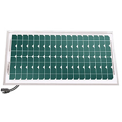 Uniteck Panneau photovoltaïque monocristallin 20Wc-24V UNISUN