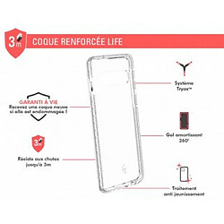 Force Case Coque Renforcée pour Samsung Galaxy S10 LIFE Transparent