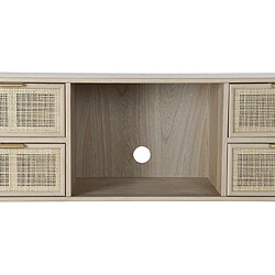 Avis Pegane Buffet meuble de rangement en paulownia et MDF coloris naturel - Longueur 120 x Hauteur 60 x Profondeur 42 cm