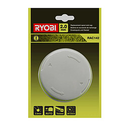 RYOBI Bobine simple fil torsadé Ø 2 mm + couvercle de rechange