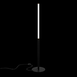 MAYTONI Lampadaire intégré Table & Floor LED noir, 3000K, abat-jour en aluminium