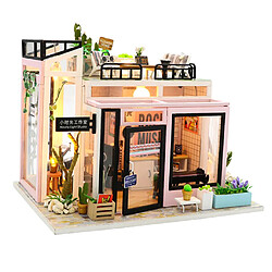 1/24 Maison de poupée miniature bricolage en bois