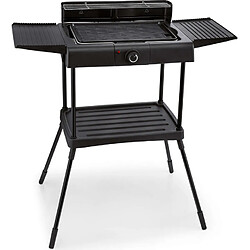 Barbecue électrique sur pieds 2000w noir - ksbbq1703 - KITCHEN CHEF