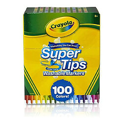 Ensemble de Marqueurs Super Tips Crayola (100 uds)