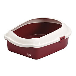 EBI Toilet Space 70-GT 56 x 70 x 27 cm - 1,55 kg - Rouge - Pour chat 