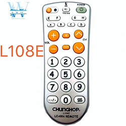 GUPBOO Télécommande Universelle de Rechange pour TV/SAT/DVD/CBL/DVB-T/AUX grand bouton de copie