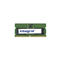 Integral 8GB LAPTOP RAM MODULE SODIMM DDR5 4800MHZ PC5-38400 UNBUFFERED NON-ECC SODIMM 1.1V 1GX16 CL40