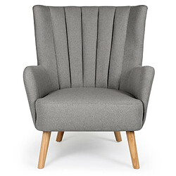 Paris Prix Fauteuil Scandinave Jay 94cm Gris