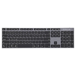 Acheter Clavier sans fil Tellur Shade, Bluetooth, US, Alu, Gris Noir