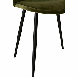 Paris Prix Chaise Design Claire 87cm Vert pas cher