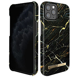 iDeal of Sweden Coque pour iPhone 11 Pro Marbré Luxe Ultra fine Port Laurent Marble Noir / Or