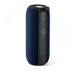 General Haut-parleur Bluetooth 10 W Double appariement Véritable son stéréo sans fil HD IPX7 étanche Douche de sport en plein air Haut-parleur sans fil Fente TF - Parfait pour la plage et la piscine (bleu marine)