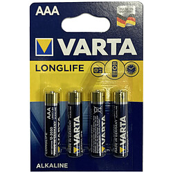 LR 06+ Piles alcalines AA Varta 