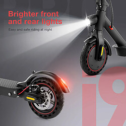 Acheter iScooter i9 Pro Scooter électrique pliant 8,5 pouces Pneu en nid d'abeille Moteur 350 W - Noir