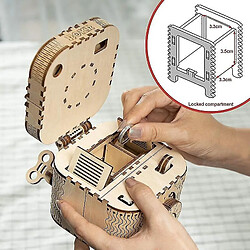 Acheter Universal Boîte au trésor puzzle en bois jeu assemblage jouets cadeaux enfant ado adulte puzzle | puzzle en bois