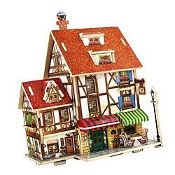 Avis Maison de poupée miniature 1/24 bricolage avec ensemble de meubles