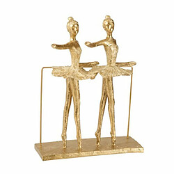 Paris Prix Statuette Déco 2 Ballerines 30cm Or