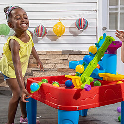 Step2 Discovery Ball Table d'eau avec balles | Table de Jeu Enfant a Eau avec 13 Accessoires | Table d'activité / Jouet pour Le Jardin