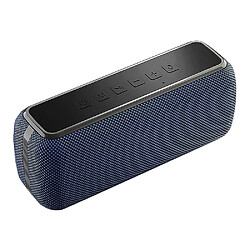 Yonis Enceinte Bluetooth 60W Sans Fil Extérieure Subwoofer Support TWS & TF Carte Enceinte Bluetooth 60W Étanche IPX5 Son Haute Fidélité TWS Autonomie 15H Bleu YONIS