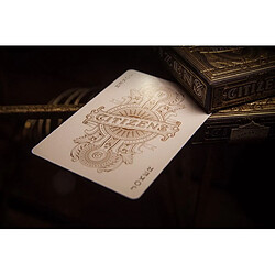 Acheter Universal Citizen Poker Theory Luxury Deck Poker Size Edition Limitée Nouvelle carte magique scellée Trucs magiques Accessoires & 124 ; Jeu de cartes(Or)