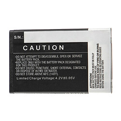 vhbw Batterie remplacement pour Bea-Fon ICP4/38/57 1S1P pour smartphone (1050mAh, 3,7V, Li-ion)