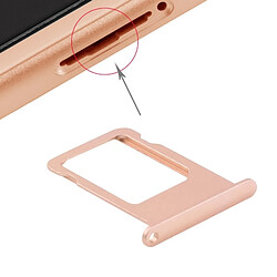 Wewoo Or rose pour le plateau de carte iPhone 6s Plus pièce détachée