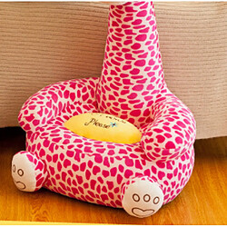 Avis Universal Cartoon siège enfant siège canapé confort coton animal girafe petite grande taille bébé chaise portable cadeau enfant | Peluche (rose)