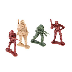 146 pcs / set soldat action figures playset guerre jeu miniature modèle enfants cadeau pas cher