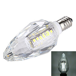 Wewoo Ampoule [220V] E14 3W 40 LEDs SMD 2835 K5 Cristal + Céramique Économie d'énergie Maïs Lumière Blanche