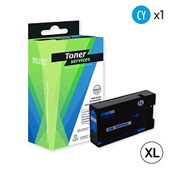 TONER SERVICES Compatible Canon PGI1500XL Cartouche Cyan 9193B001 (C1500XLC) 