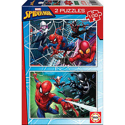 Educa Borras Puzzle 2 x 100 pcs - Spider-Man - Marvel 