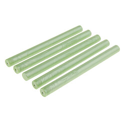 5pcs rondes de cachetage de bâton de cire à cacheter la colle de timbre pour outils de fête de mariage vert clair