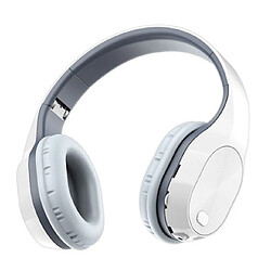 Universal T5 casque de jeu pliable stéréo pour bluetooth 5.0 support carte TF casque 9D casque hifi casque pliable sans fil casque oreille bouchon d'oreille casque 