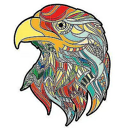 Universal Rainbow Eagle Jigsaw Puzz Puzz Piece pour les enfants et les adultes (A4) 