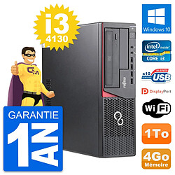 PC Fujitsu Esprimo E720 DT Intel i3-4130 RAM 4Go Disque Dur 1To Windows 10 Wifi · Occasion 