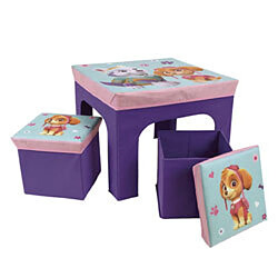 Fun House Table et Tabourets Stella et Everest Pat'patrouille