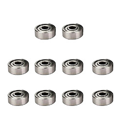 Roulements radiaux à billes 10pcs à haute qualité Partie mini imprimante mini roulement 623zz