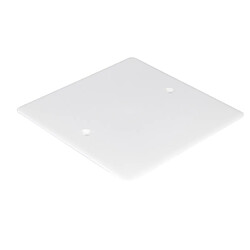 Debflex COUVERCLE DIM.120X120MM COUVERCLE CARRÉ A VISSER DIM.120X120MM BLANC