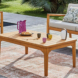 Proloisirs Table basse de jardin en teck Murcia.