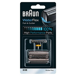 Cassette de rasoir pour séries 5 waterflex - 51b - BRAUN