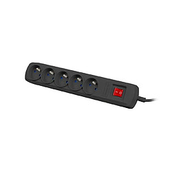 Natec Surge protector Bercy 400 3m 5 sockets black