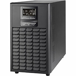 Powerwalker Bluewalker VFI 3000 CG PF1 Double-conversion (en ligne) 3000VA 9sortie(s) CA Tour Noir alimentation d'énergie non interruptible