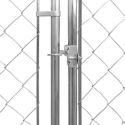 Avis Helloshop26 Chenil extérieur cage enclos parc animaux chien extérieur pour chiens acier galvanisé 570 x 570 x 185 cm 02_0000474